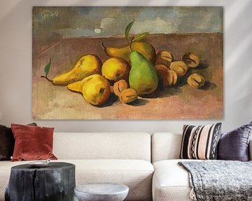 Karl Hofer, Still life with pears and apricots, 1940 by Atelier Liesjes