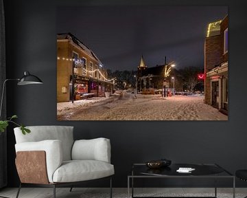 Winter in Sliedrecht van Jan Koppelaar Fotografie