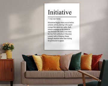 Initiative Definition – Weiß von WordsThatInspire