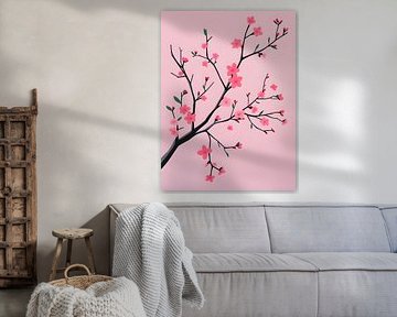 Cherry Blossom Branch by Giandra Safaraz
