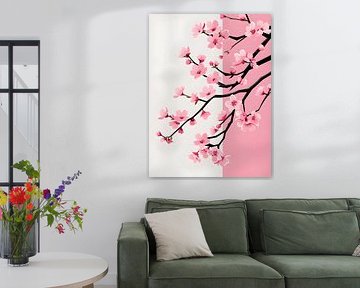 Cherry Blossom Branch by Giandra Safaraz