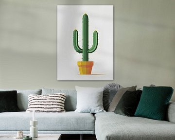 Potted Cactus Collection by Giandra Safaraz