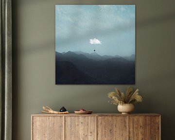 Cloud gliding - swinging from a floating cloud by Dirk Wüstenhagen