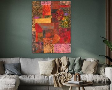 rood motievenfeest van Hella Kuipers