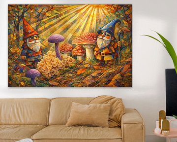 Gnomes in the Enchanted Forest