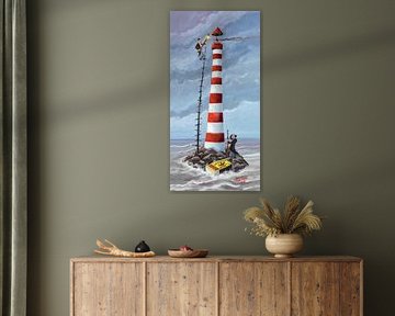 The absurd lighthouse