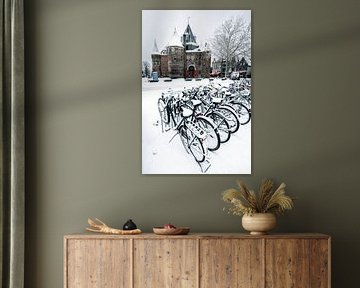 Neuer Markt im Schnee