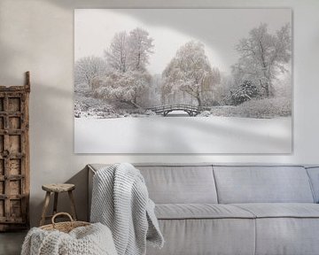 Broersepark im Winter