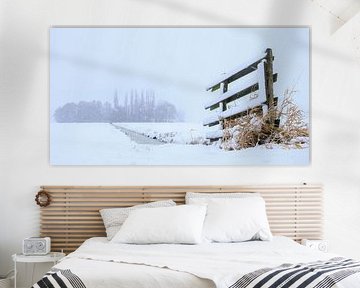 Winter polder landscape - Alblasserwaard by Sugar_bee_photography