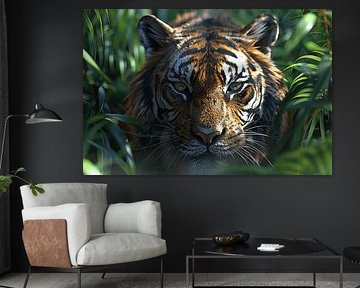 Tiger close-up by MNS Designs