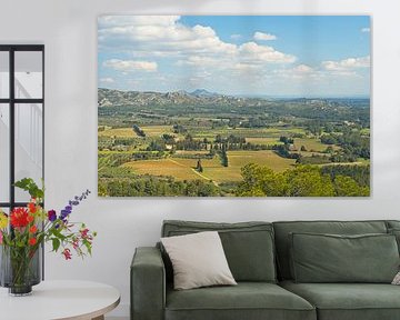 View from Les Baux-de-Provence over the surrounding countryside by Alexander Ließ