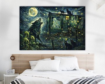 Hurler à la lune sur Linda de Klein