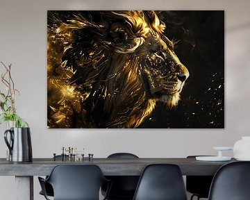 Löwe Nahaufnahme von MNS Designs