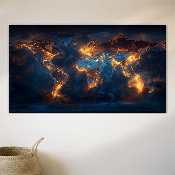Earth on fire