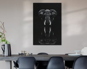 Elefant in Nahaufnahme von MNS Designs