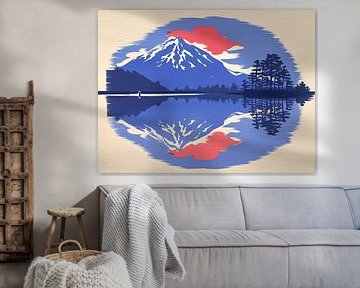 Mountain in Silence by Thea