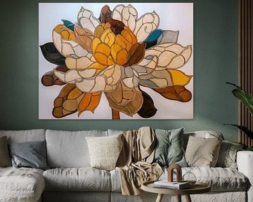 Layered Bloom by Thea