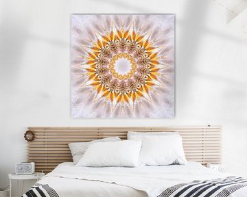 Mandala in soft colours
