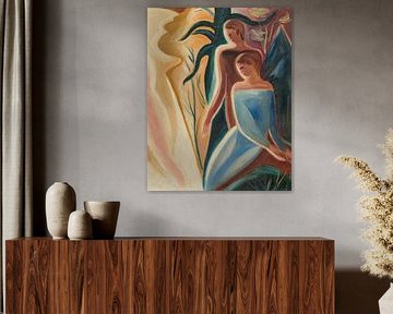 Willi Baumeister - Gestade (1913) von Peter Balan