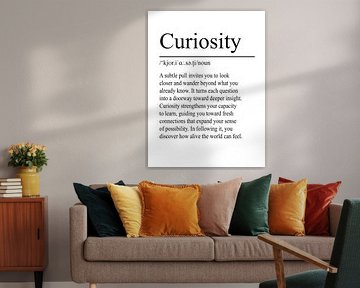 Curiosity Definition - White