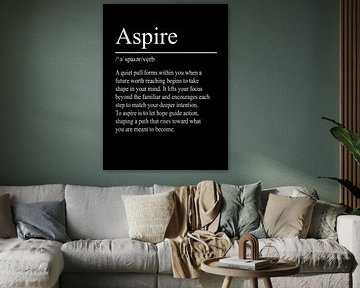 Aspire Definition - Black