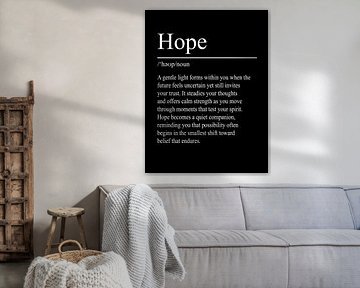 Hope Definition - Black