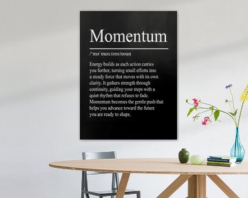 Momentum Definition - Black