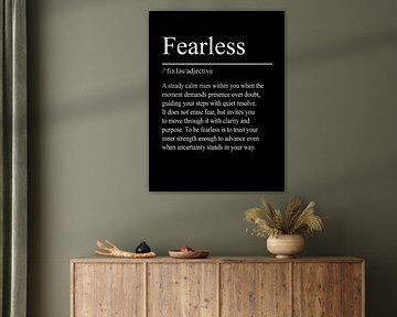 Fearless Definition - Black
