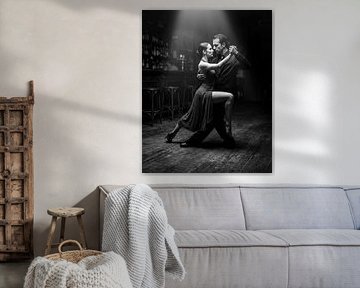 Between step and standstill by Klaus Tesching - Art-AI