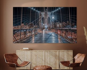 Crossing by night by Arjan Warmerdam