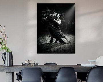 The order between two steps by Klaus Tesching - Art-AI