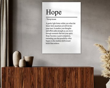 Hope Definition - White