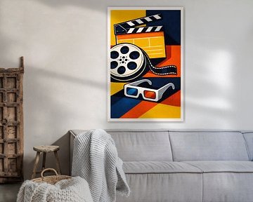 Pop Art Cinema Essentials Illustration by Dodik Hariyono