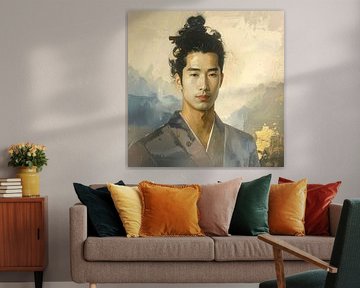 Portrait traditional Japanese: Modern Classic Japanese Portraits by Studio Pieternel