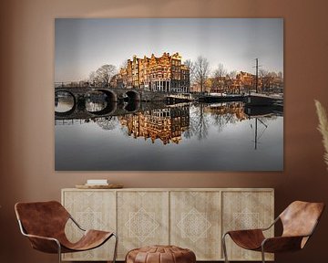 Amsterdam, Canal houses of the 17th century, Brouwersgracht.