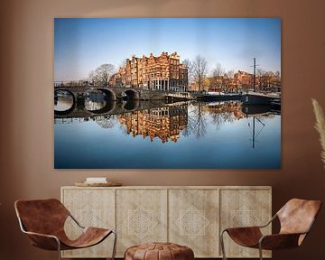 Amsterdam, Canal houses of the 17th century, Brouwersgracht.