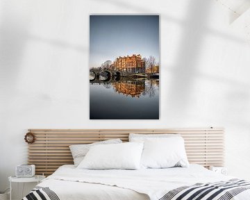 Amsterdam, Canal houses of the 17th century, Brouwersgracht.