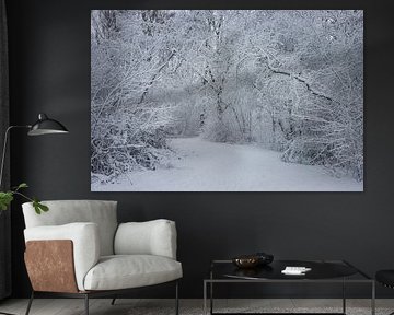 Westerpark in the snow by Ellen Weidenaar