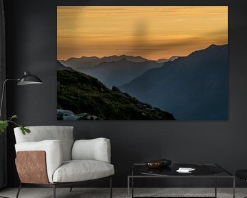 A new day: sunrise in the mountains (Zillertal Alps, Tyrol) by Sean Vos