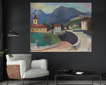 Karl Hofer, Voor Bellinzona, 1930