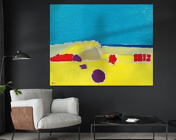 Nicolas de Staël - Beach near Agrigento (1954)