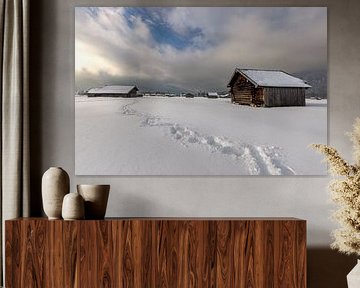 Winter atmosphere in Garmisch-Partenkirchen by Christina Bauer Photos