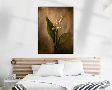 Lelietje van dalen in zachte vintage sfeer