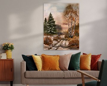 Aquarel part 248 van Tania Perneel