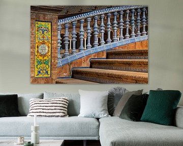 Plaza de Espana in Seville by Antwan Janssen