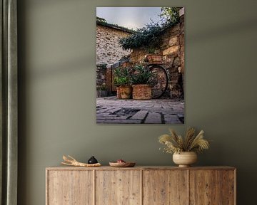 Italienischer Charme: Mediterranes Flair mit Vintage-Rad