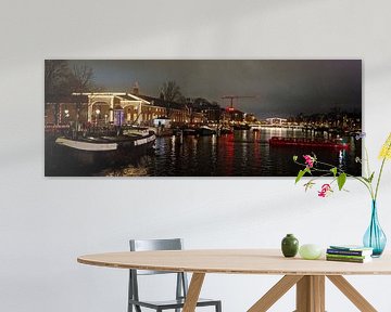 Amstel with Suskind and Skinny Bridge by Amsterdam Highlights