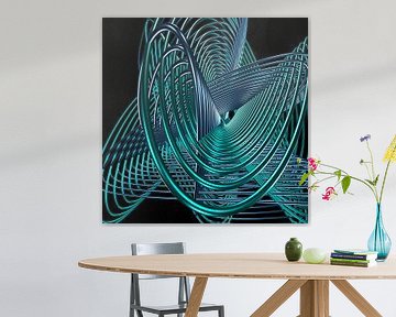 Oscilloscopische dans 2 van elkement