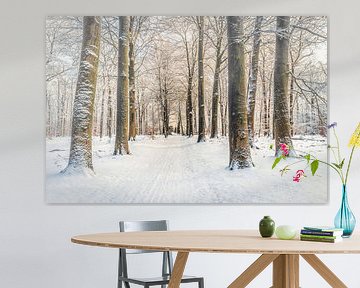 Speulder forest [Golden Winter Morning I] by rosstek ®