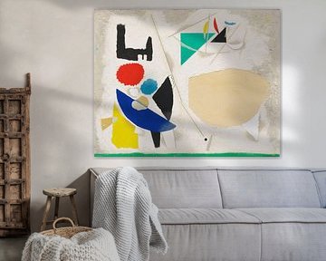 Willi Baumeister - Jeu de quilles avec balançoire (1947-1953) sur Peter Balan